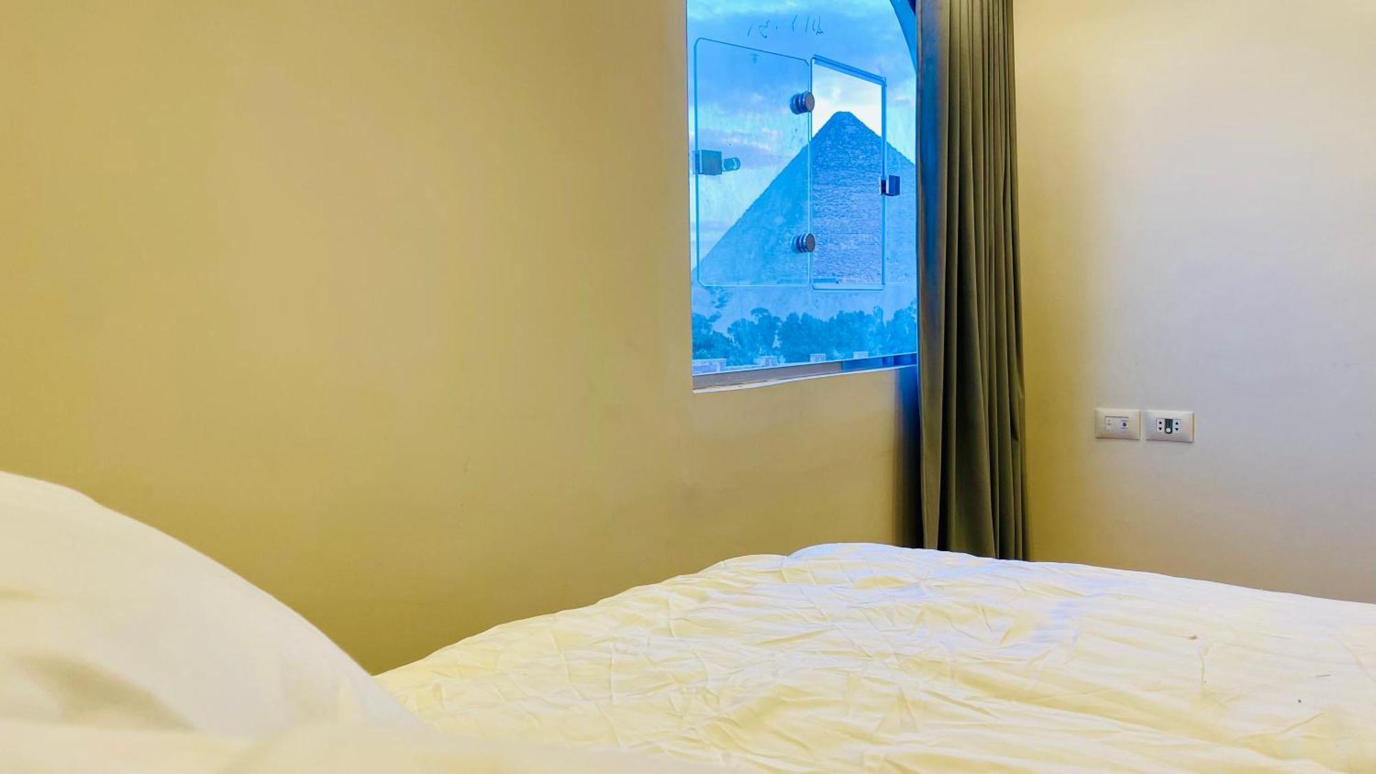 Hotel Oh Pyramids View Kafret el-Gabal Exterior foto