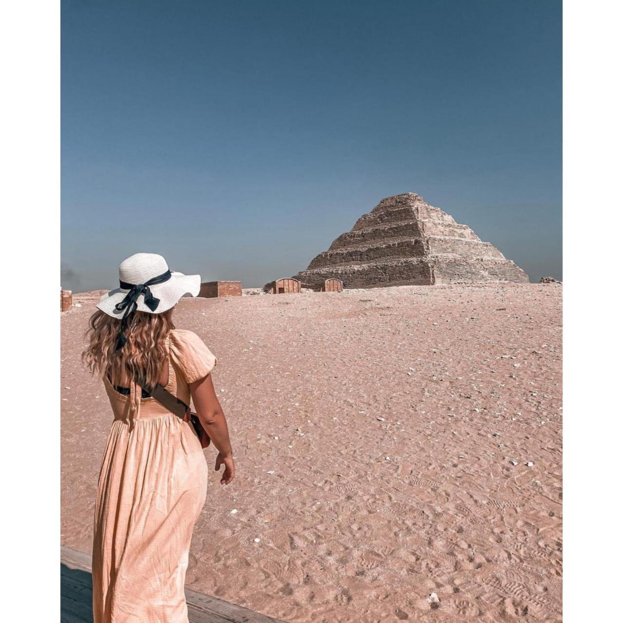 Hotel Oh Pyramids View Kafret el-Gabal Exterior foto