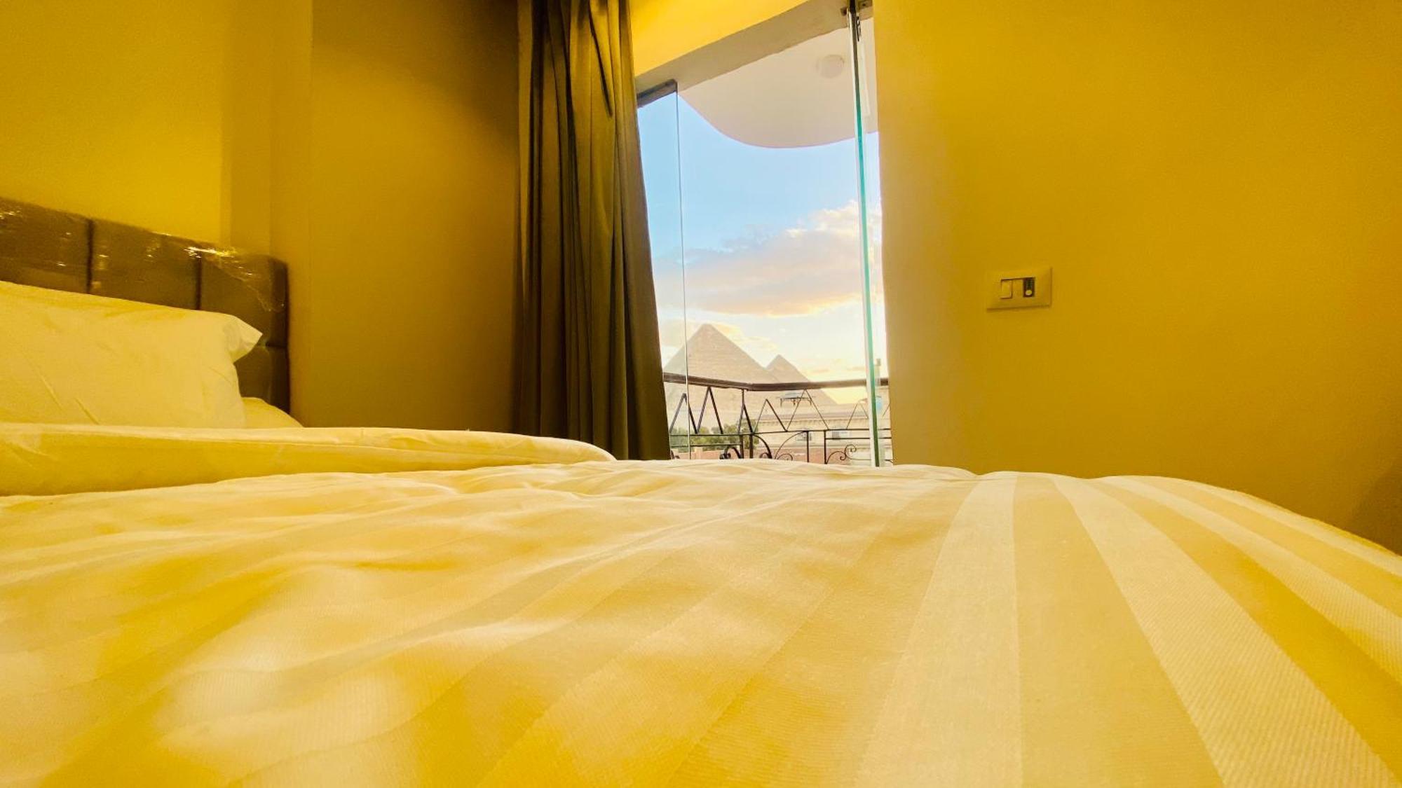 Hotel Oh Pyramids View Kafret el-Gabal Exterior foto