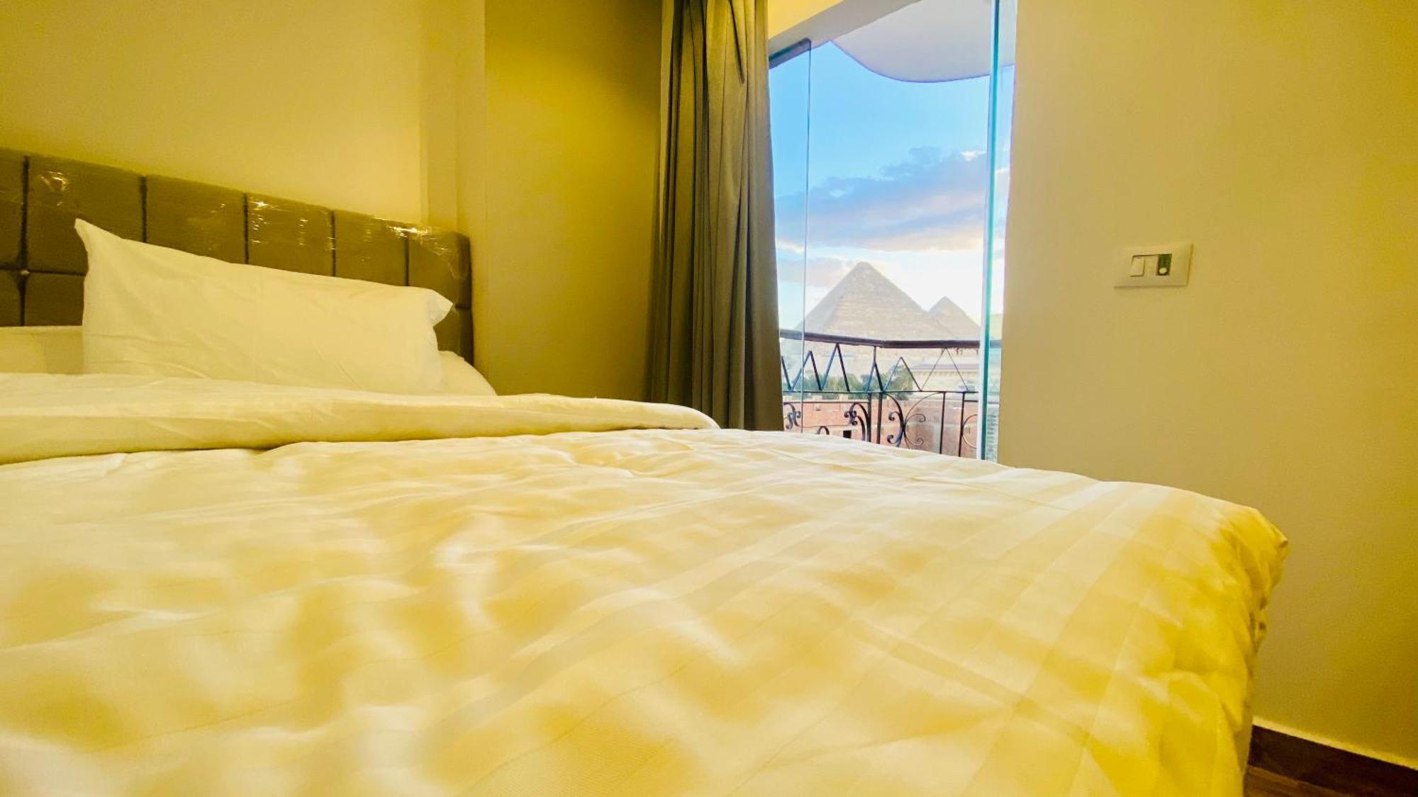 Hotel Oh Pyramids View Kafret el-Gabal Exterior foto
