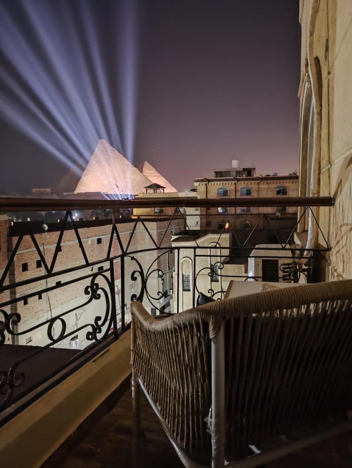 Hotel Oh Pyramids View Kafret el-Gabal Exterior foto
